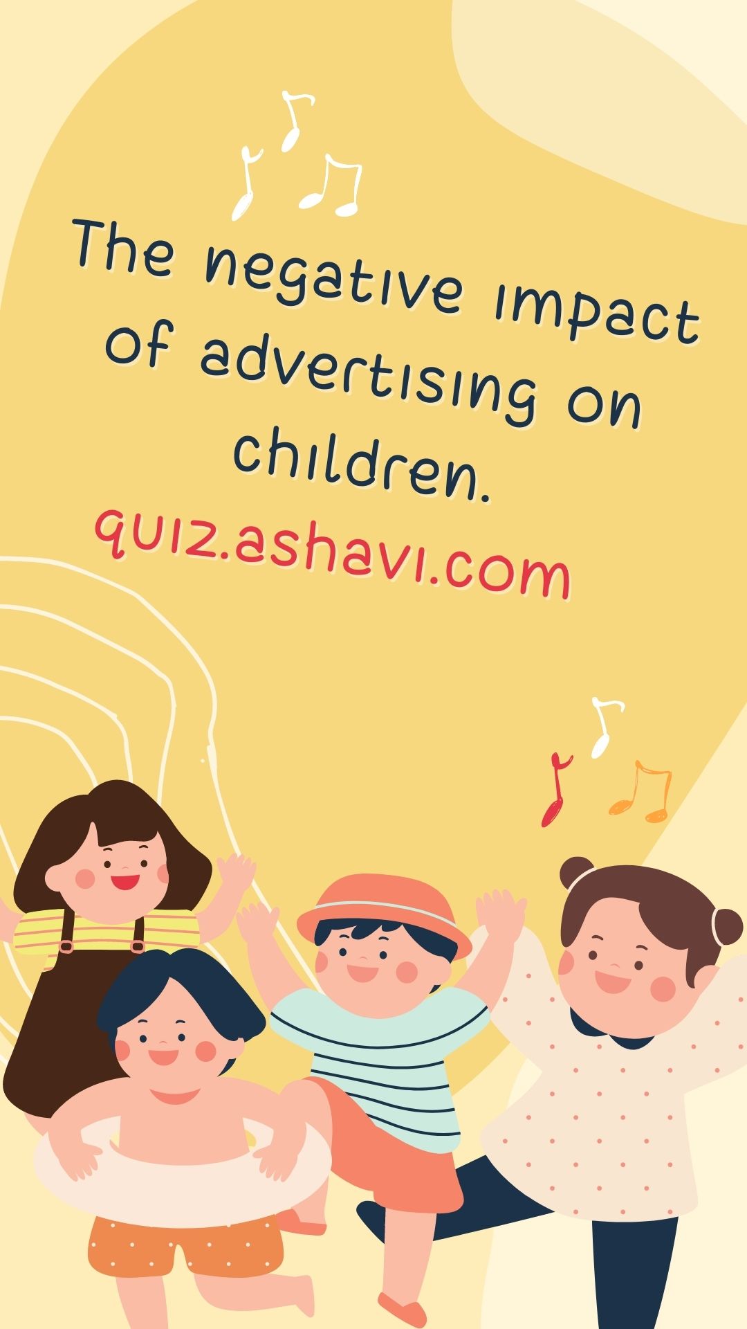 The negative impact of advertising on children.